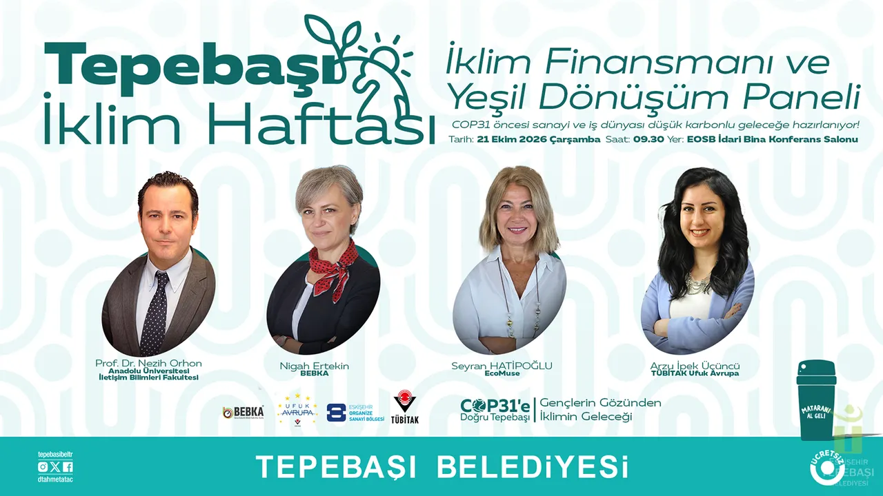 Tepebaşı’ndan COP31’e güçlü iklim hamlesi
