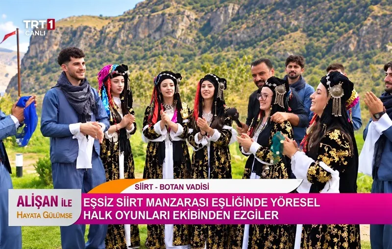 Siirt’in yerel değerleri TRT 1 ekranlarında tanıtıldı