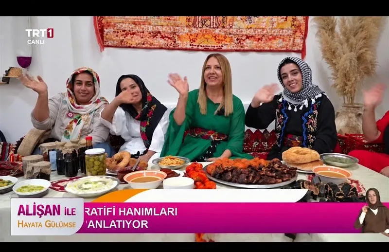 Siirt’in yerel değerleri TRT 1 ekranlarında tanıtıldı