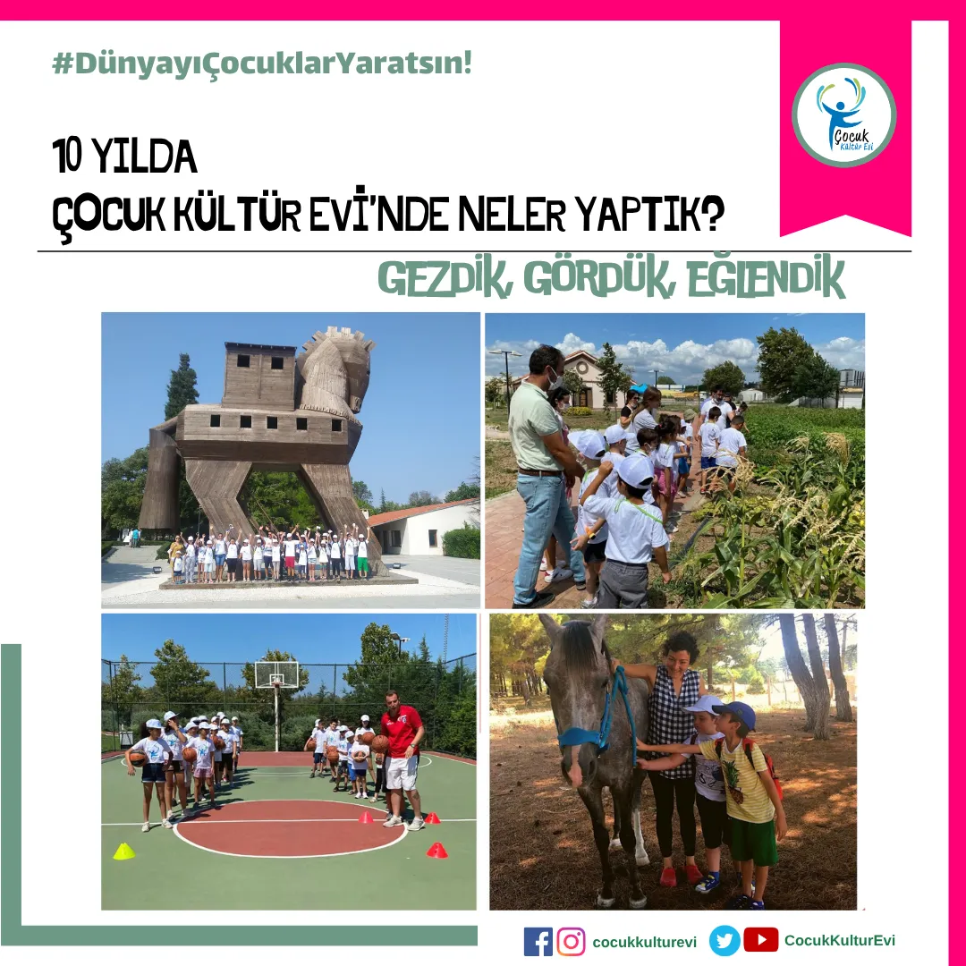 Çocuk Kültür Evi 10 yaşında