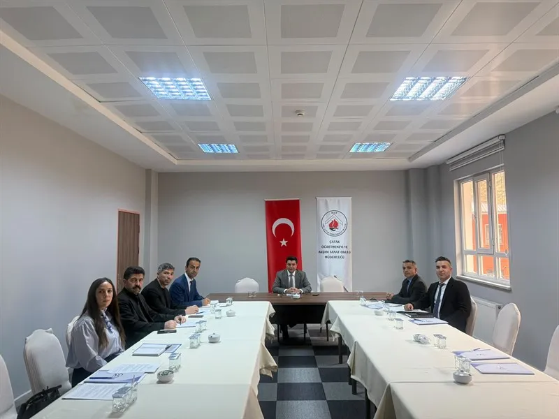 Halk Eğitimi Merkezi ve ADEM’in işleyişine ilişkin toplantı