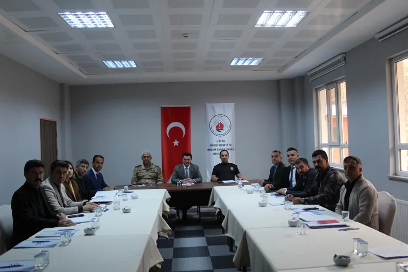 2026-2027 Eğitim Öğretim Yılı okul güvenliği toplantısı