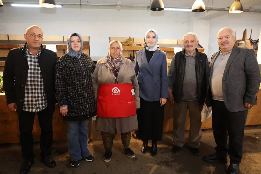 Gebze’de kadın çiftçilere ziyaret