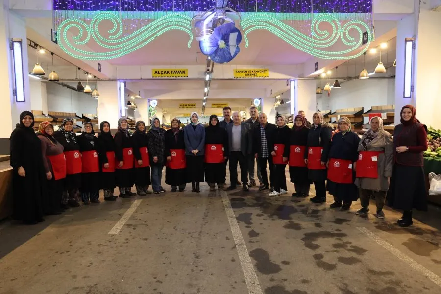 Gebze’de kadın çiftçilere ziyaret