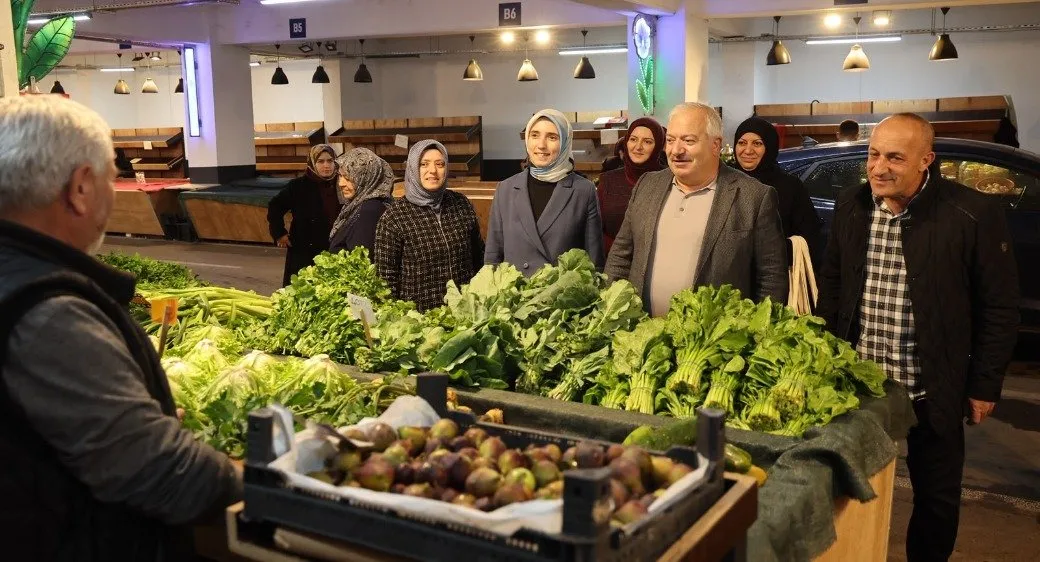Gebze’de kadın çiftçilere ziyaret
