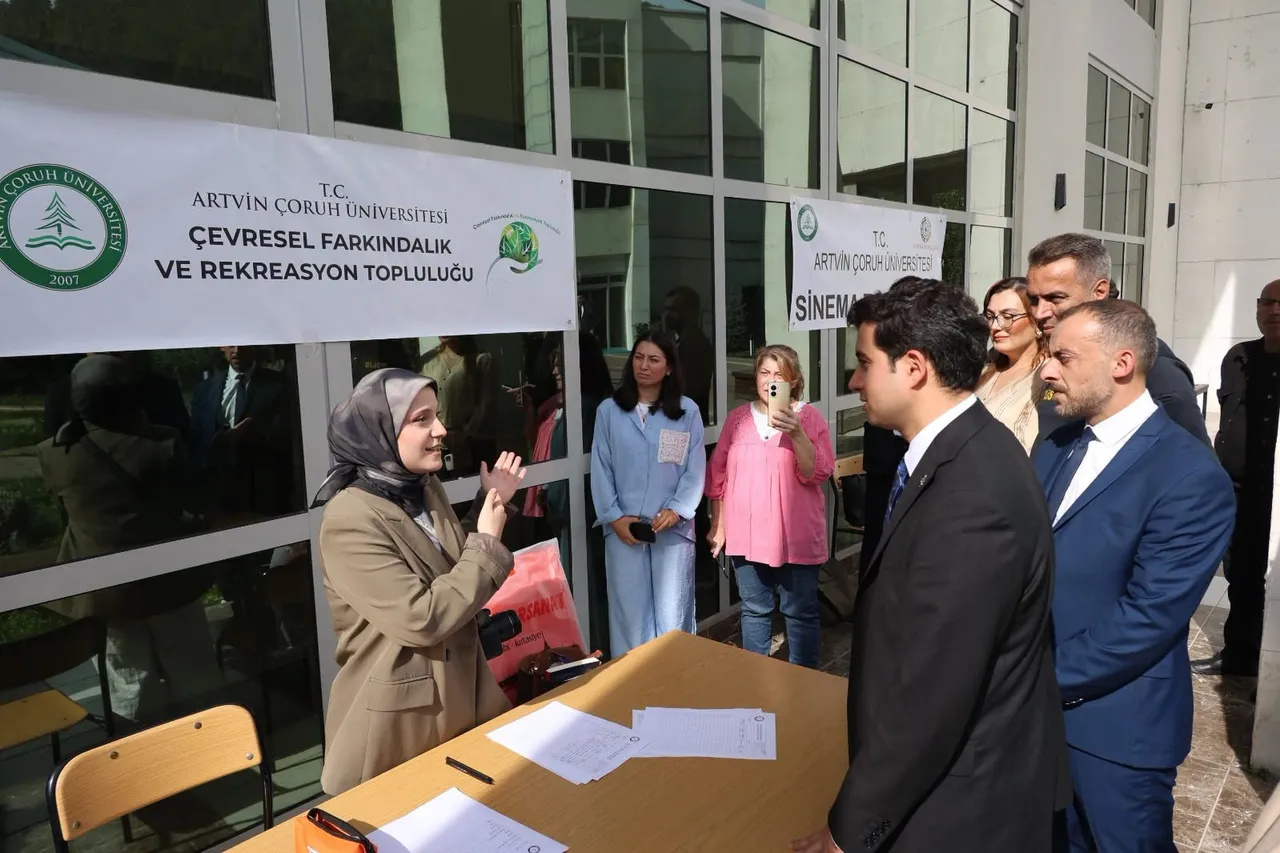 Kaymakam Güzel, Artvin Çoruh Üniversitesi Arhavi yerleşkisine ziyaret gerçekleştirdi