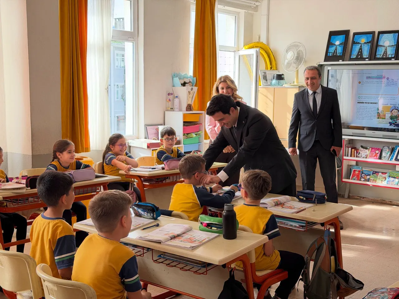 Kaymakam Güzel'den okul ziyaretleri