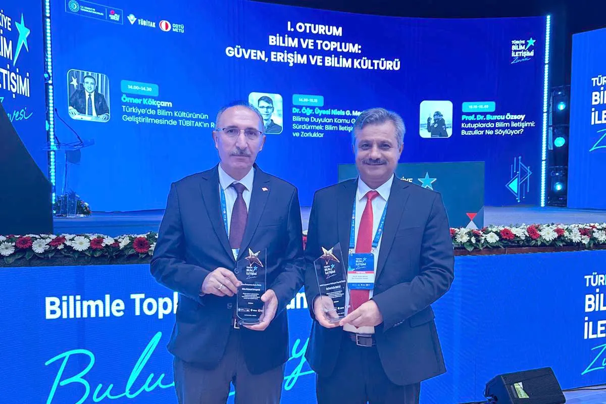 Siirt Üniversitesinin Projesi TÜBİTAK proje teşvik Ödülleri’nde Türkiye üçüncüsü oldu