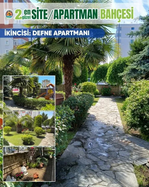 Atakum Belediyesi 2. En güzel bahçe Yarışması’nın ödül töreni Çakırlar Korusu’nda gerçekleştirilecek
