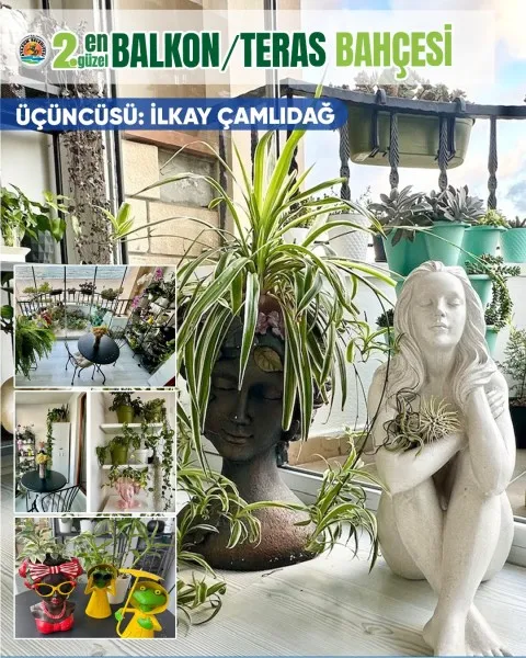 Atakum Belediyesi 2. En güzel bahçe Yarışması’nın ödül töreni Çakırlar Korusu’nda gerçekleştirilecek