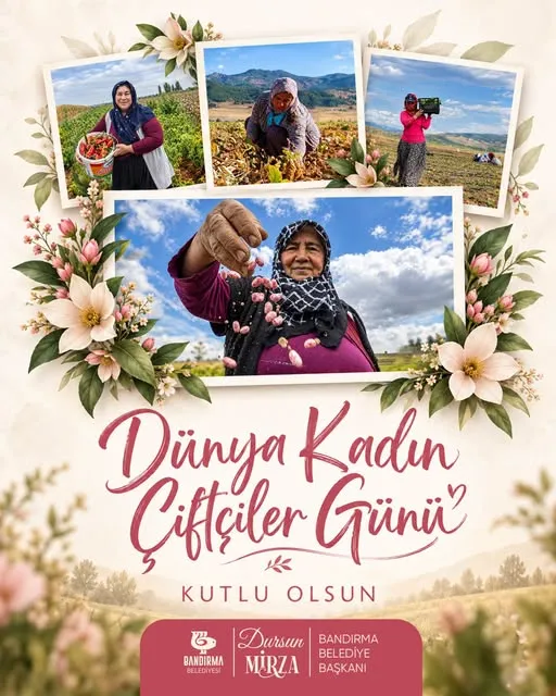 15 Ekim Dünya Kadın Çiftçiler Günü kutlu olsun