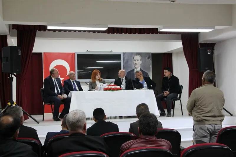 Köylerin ihtiyaç ve taleplerinin değerlendirilmesine yönelik toplantı gerçekleştirildi