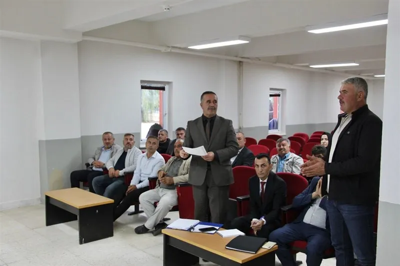 Köylerin ihtiyaç ve taleplerinin değerlendirilmesine yönelik toplantı gerçekleştirildi