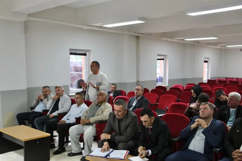 Köylerin ihtiyaç ve taleplerinin değerlendirilmesine yönelik toplantı gerçekleştirildi