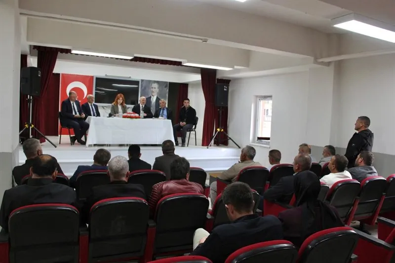 Köylerin ihtiyaç ve taleplerinin değerlendirilmesine yönelik toplantı gerçekleştirildi