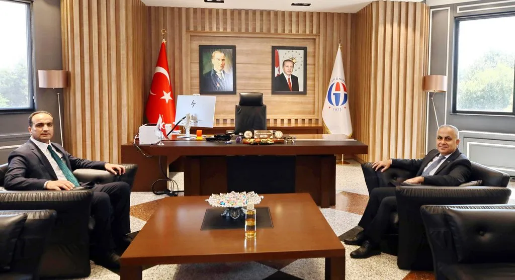 Bölge Adliye Mahkemesi Başkanı Sürmelioğlu, Rektör Doğan’ı ziyaret etti
