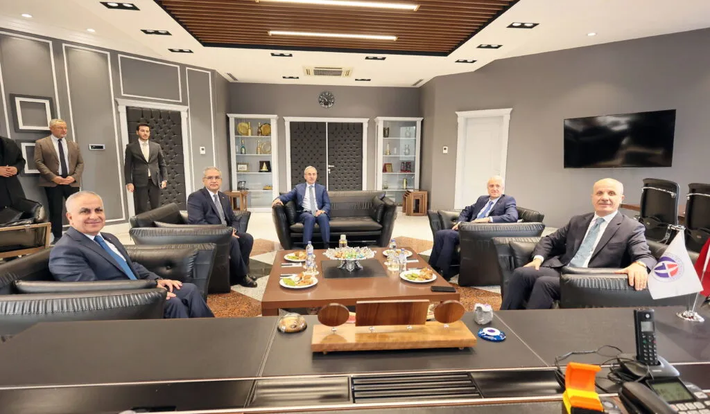 YÖK Başkanı Özvar, GAÜN Rektörlüğünü ziyaret etti