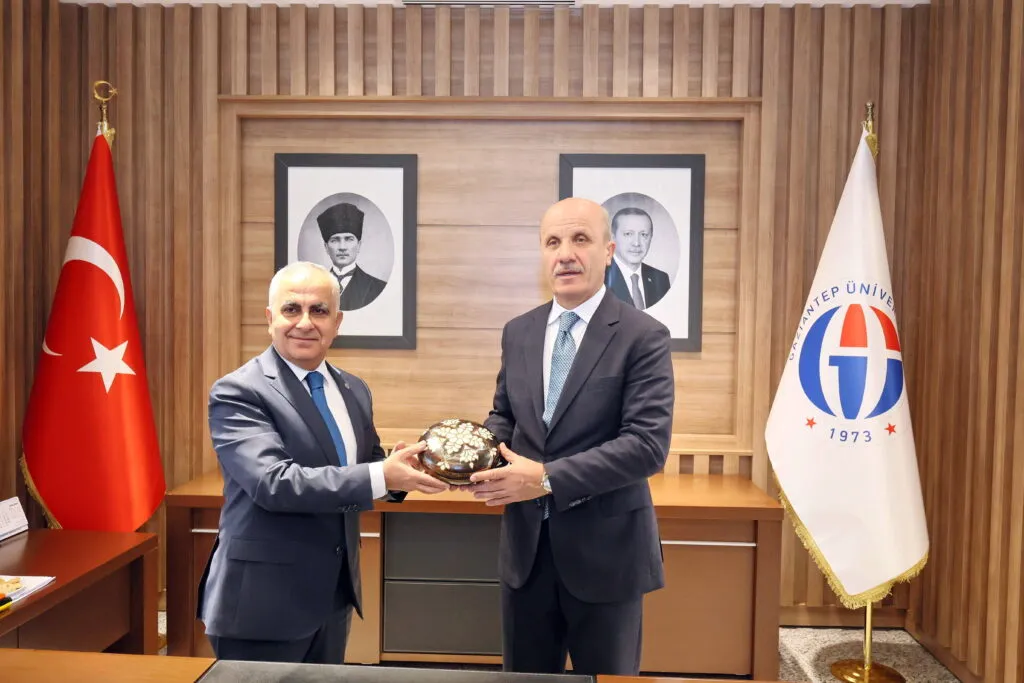YÖK Başkanı Özvar, GAÜN Rektörlüğünü ziyaret etti