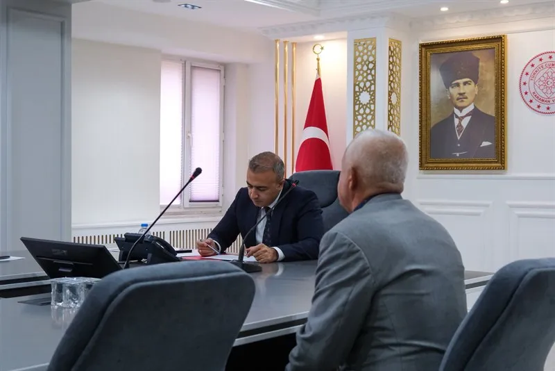 Ekim Ayı Halk Günü toplantısında Vali Çiçek vatandaşlarla bir araya geldi