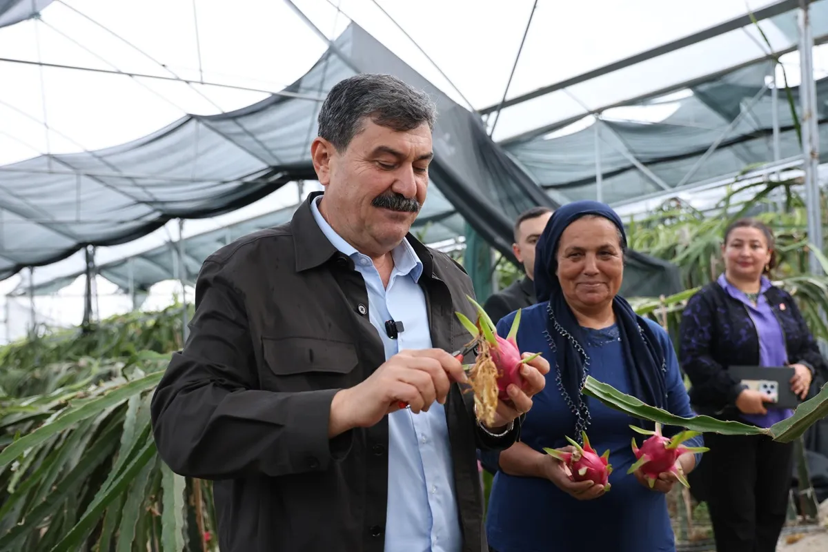 Başkan Yıldız, kadın çiftçilerle tarlada buluştu