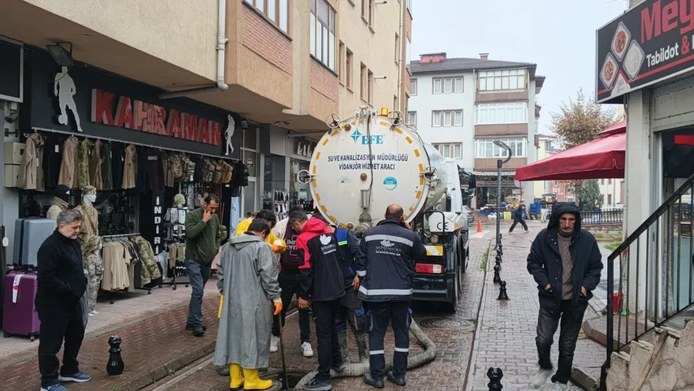 Safranbolu Belediyesi sahada, tedbirler devrede