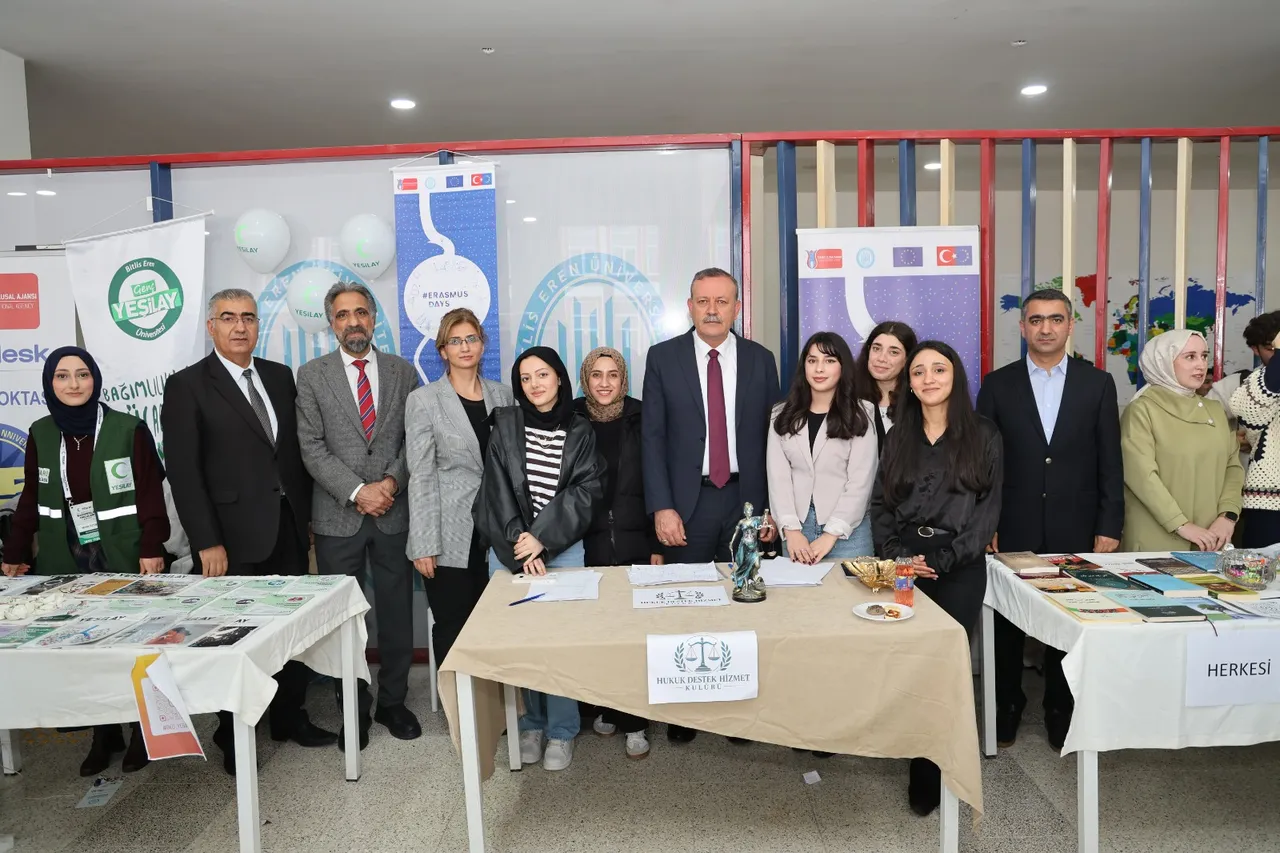 Bitlis Eren Üniversitesinde Erasmus+ Days etkinliğiyle kültürler buluştu