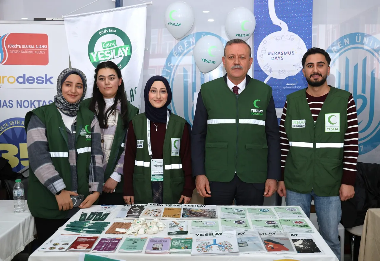 Bitlis Eren Üniversitesinde Erasmus+ Days etkinliğiyle kültürler buluştu