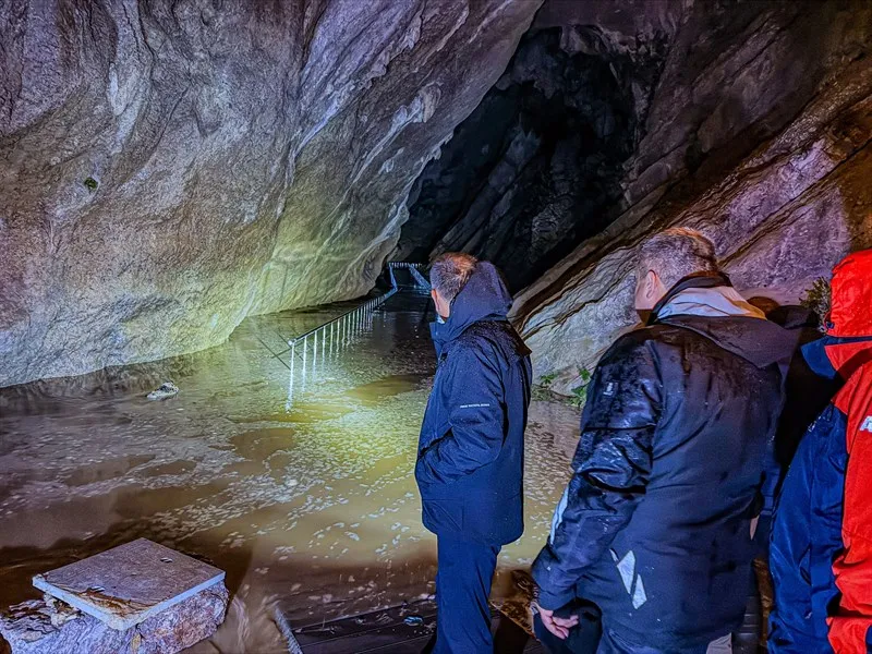 Vali Hacıbektaşoğlu, kuvvetli yağışların ardından sahadaki çalışmaları yerinde inceledi