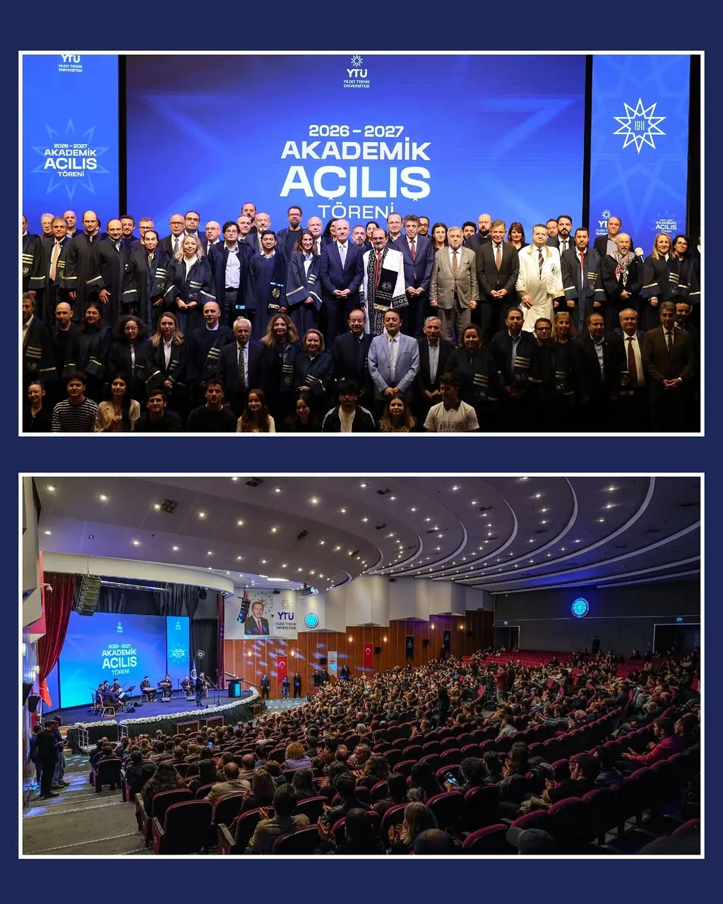 Yıldız Teknik Üniversitesi 2026-2027 Akademik Yılı açılış töreni düzenlendi