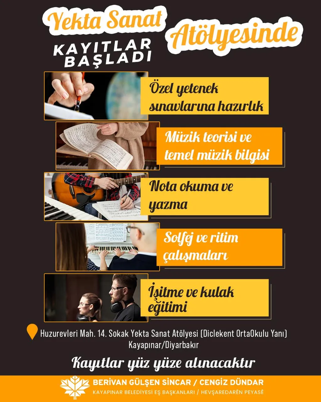 Yekta Sanat Atölyesi’nde yeni kurslar