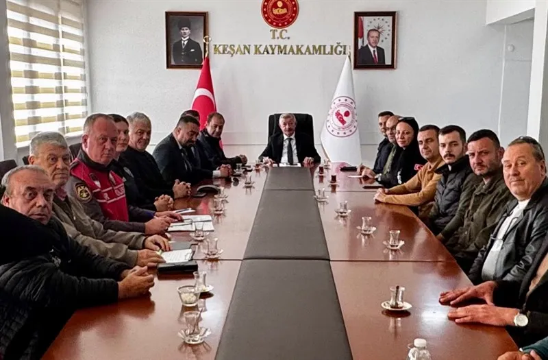 İlçe Spor Güvenlik Kurulu toplantısı yapıldı