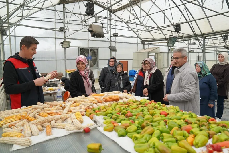 Korgunlu kadın çiftçiler tarımsal yeniliklerle güçleniyor