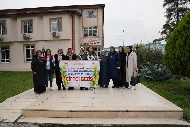 Korgunlu kadın çiftçiler tarımsal yeniliklerle güçleniyor