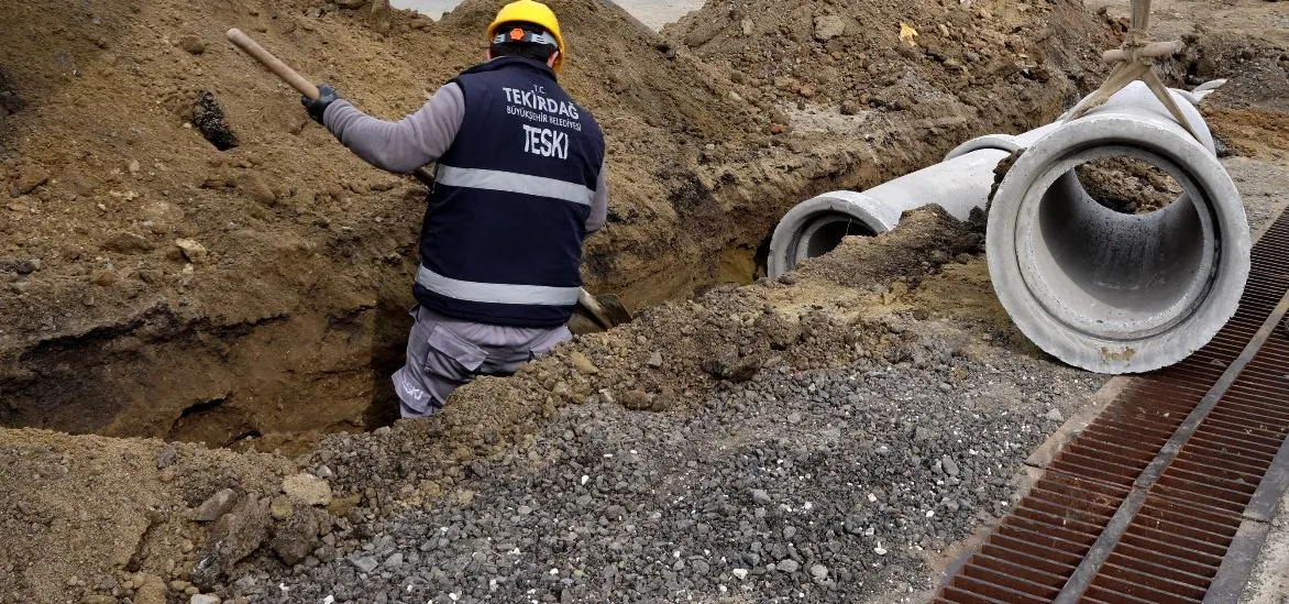 Tekirdağ'da sağanak ve fırtınaya karşı altyapı yatırımları Ön plana çıktı