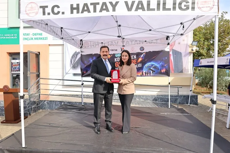 Hatay’da “Köklerden Göklere Defne Bilim Şenliği” açılışı yapıldı
