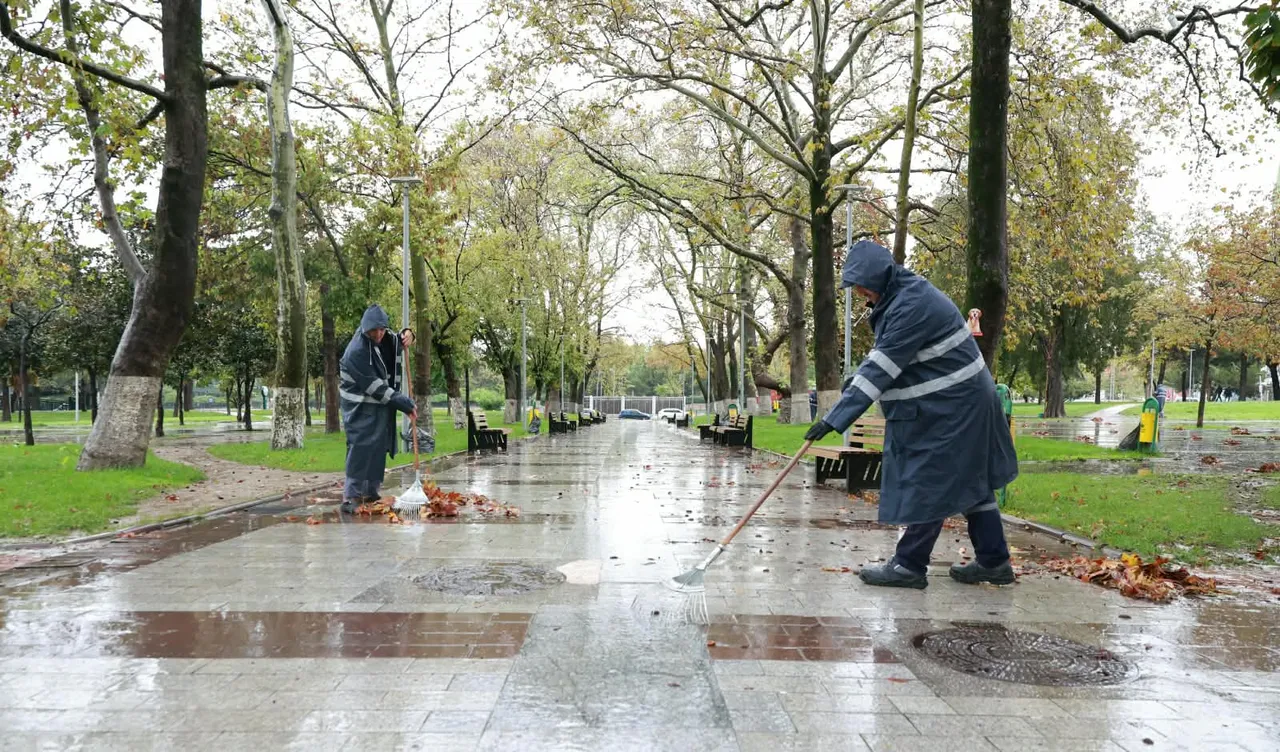 Osmangazi Belediyesi’nden sonbahar temizliği