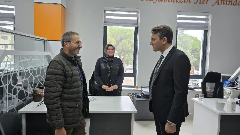 İlçe Nüfus Müdürlüğüne ziyaret