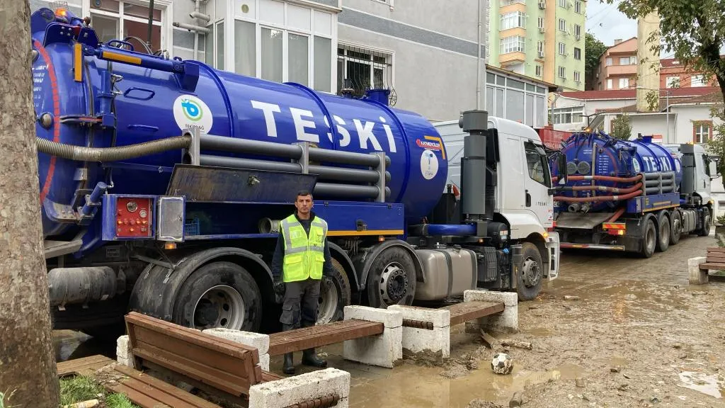 Tekirdağ'dan İstanbul'a dayanışma eli: Büyükşehir ekipleri afet bölgesine sevk edildi