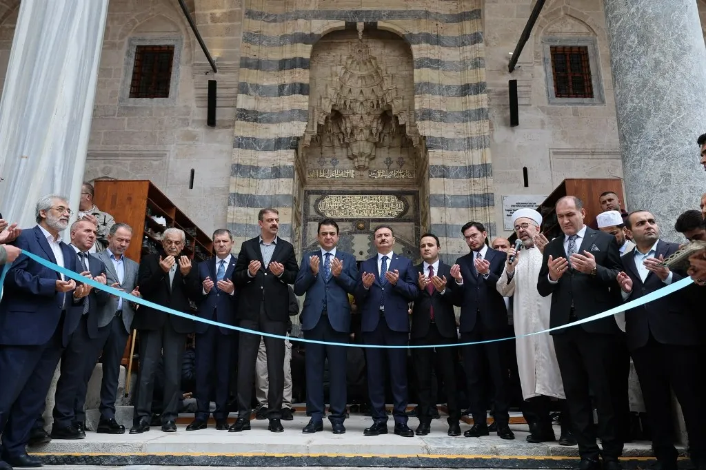 Gülbahar Hatun Camii yeniden ibadete açıldı
