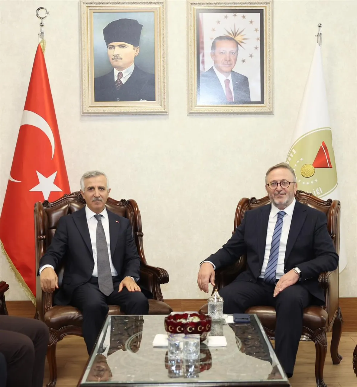 Kültür ve Turizm Bakan Yardımcısı Coşkun Yılmaz Kahramanmaraş Valiliğini ziyaret etti