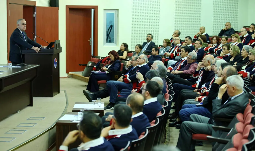 GAÜN Mühendislik Fakültesi akademik kurul toplantısı yapıldı