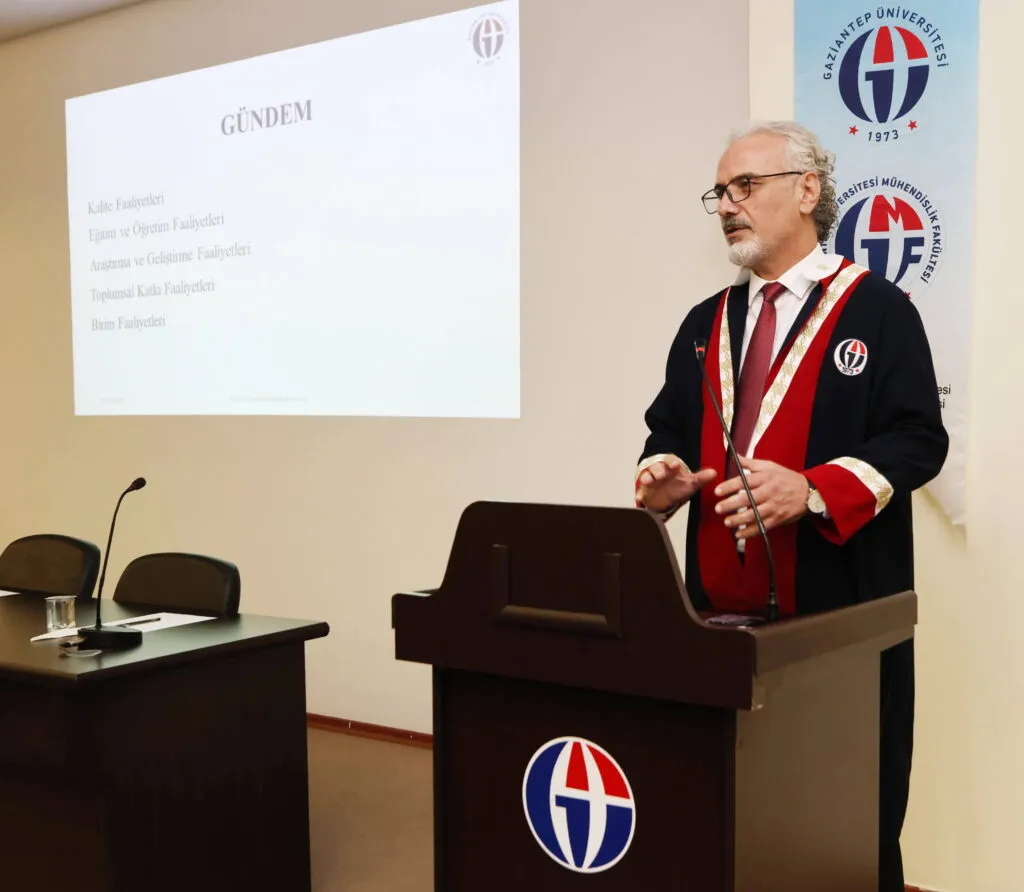 GAÜN Mühendislik Fakültesi akademik kurul toplantısı yapıldı