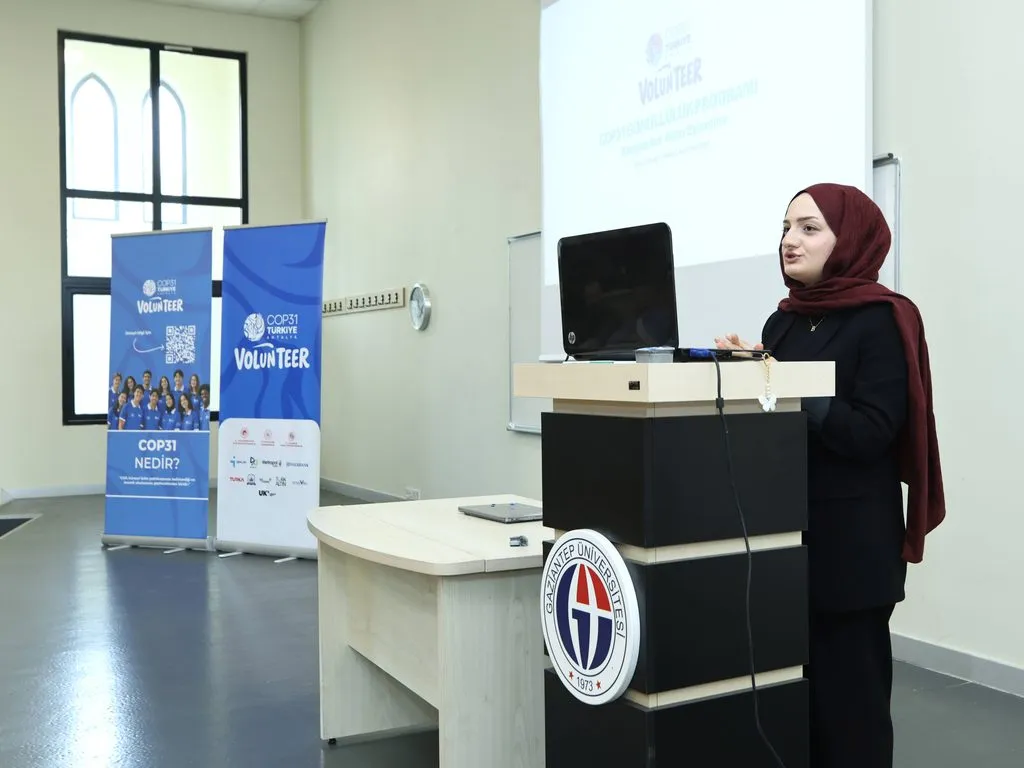 GAÜN’de COP31 gönüllülük programı ve iklim Değişikliği ele alındı