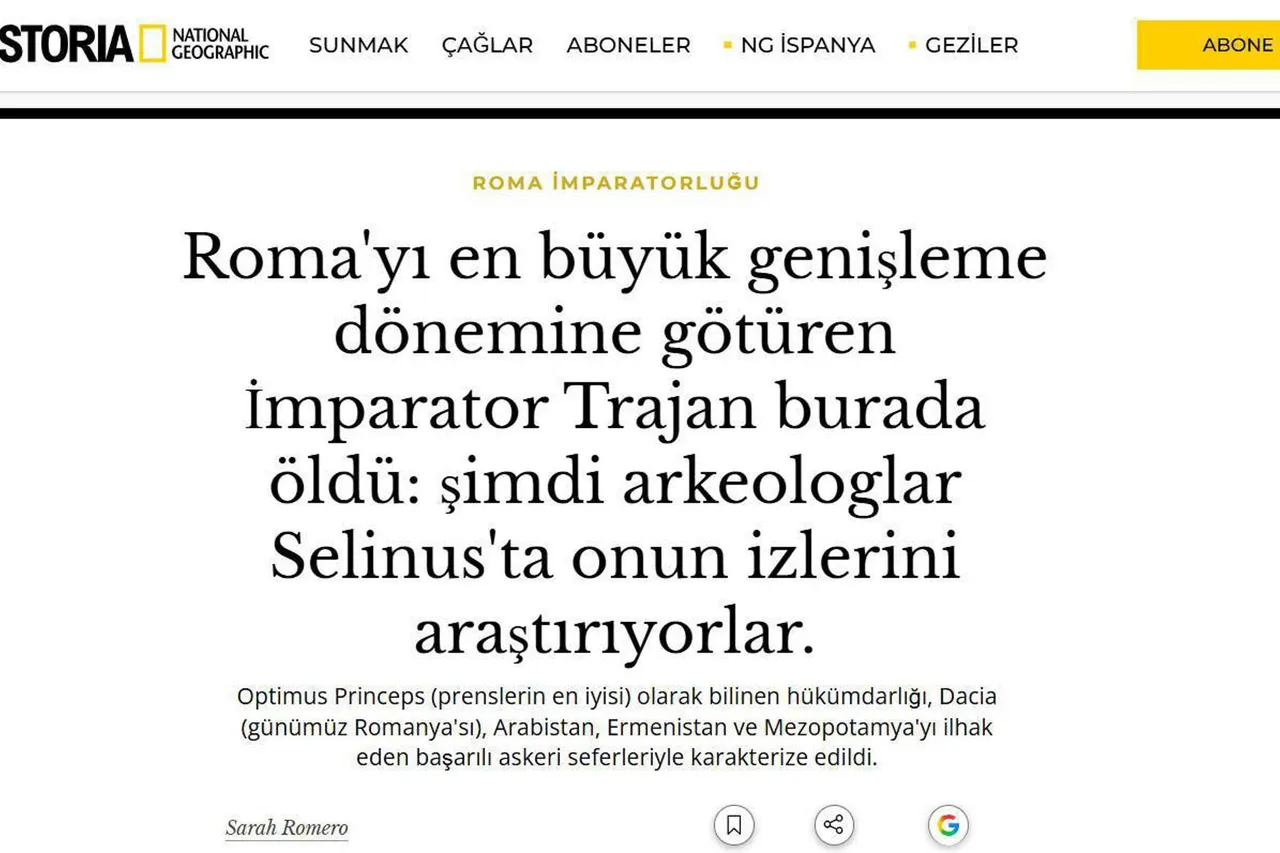 ALKÜ’deki çalışma Avrupa ve Natıonal Geographıc’in gündeminde