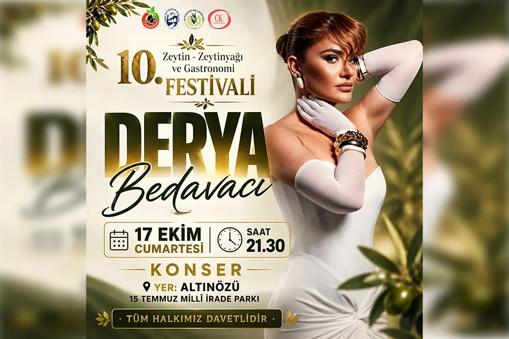 Altınözü Zeytin ve Zeytinyağı Festivali için geri sayım başladı
