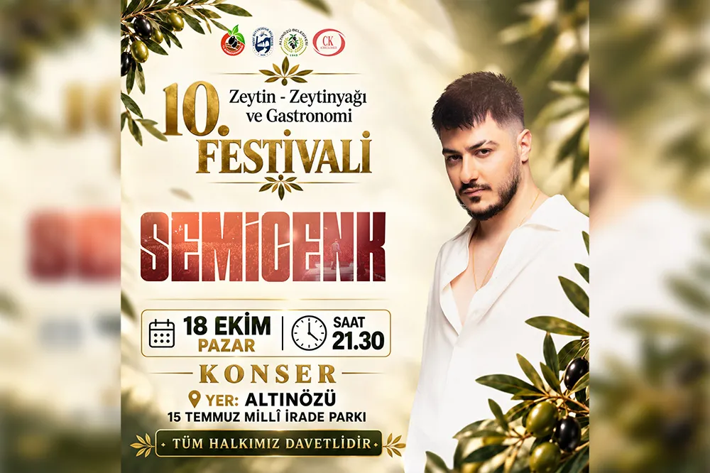 Altınözü Zeytin ve Zeytinyağı Festivali için geri sayım başladı
