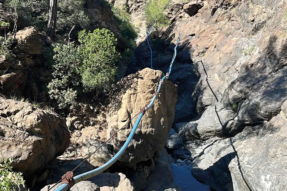 Dörtyol Karakese’de 500 metrelik içme suyu hattı yenilendi