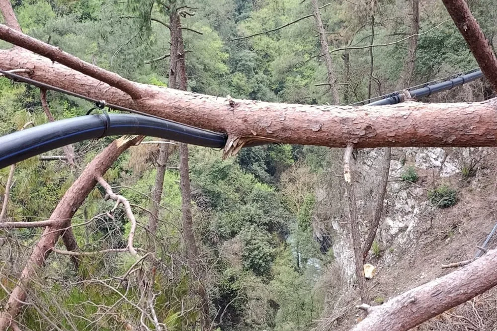 Dörtyol Karakese’de 500 metrelik içme suyu hattı yenilendi