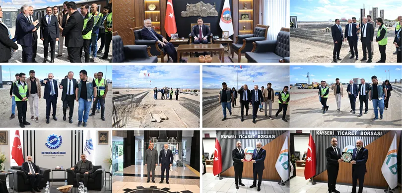 Genel Müdür Yıldız Kayseri'de temaslarda bulundu