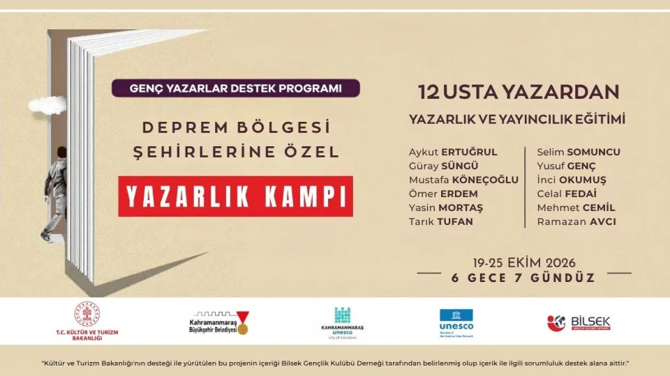 Büyükşehir’in Yazarlık Kampı gençlere yeni ufuklar açacak